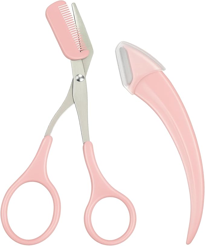 Eyebrow Scissors with Comb Eyebrow Scissors