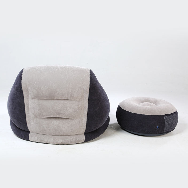 Inflatable Air Lounge Chair with Footrest