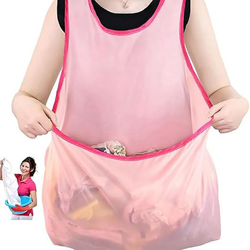 Portable Sleeveless Laundry Apron