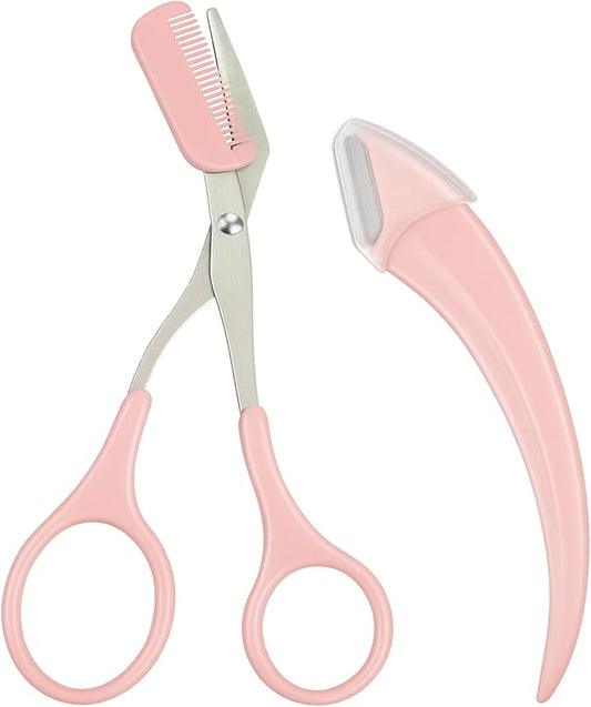 Eyebrow Scissors with Comb Eyebrow Scissors