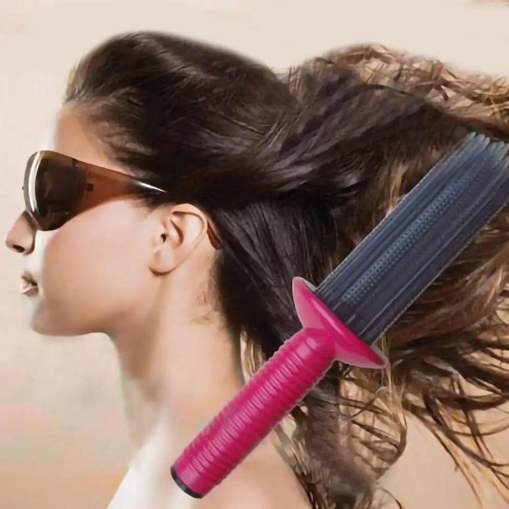 Hurt Hair Curling  Brush Roller Roll Comb