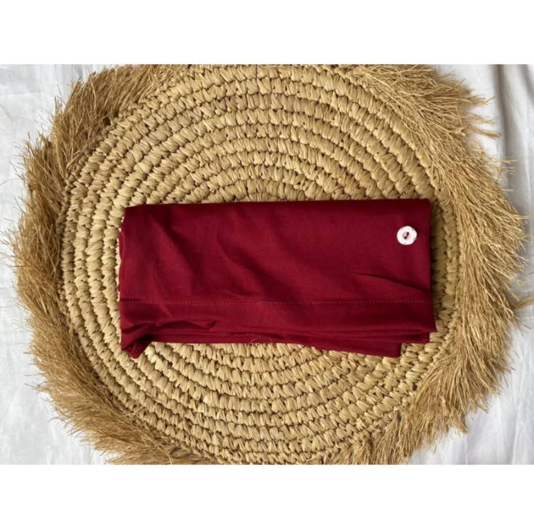 Jersey Button Instant Shawl for children 2-7years