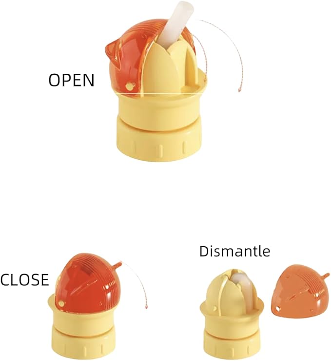 2-in-1 Water Bottle Straw Cap