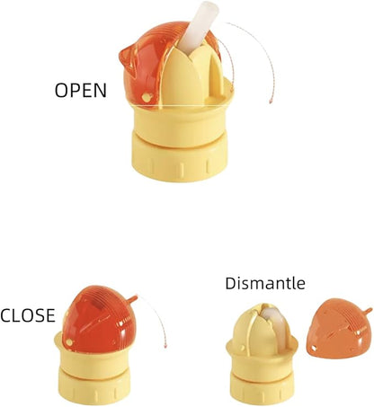 2-in-1 Water Bottle Straw Cap