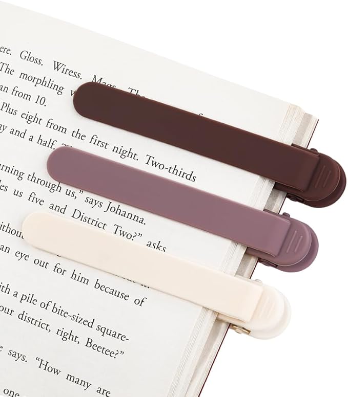 Book Marker Clip Strap pack of 3