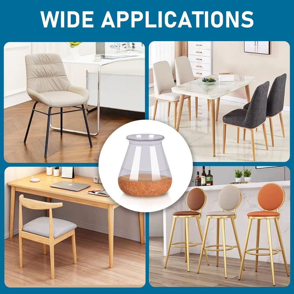 Silicone Chair Leg Floor Protectors (Pack of 4)