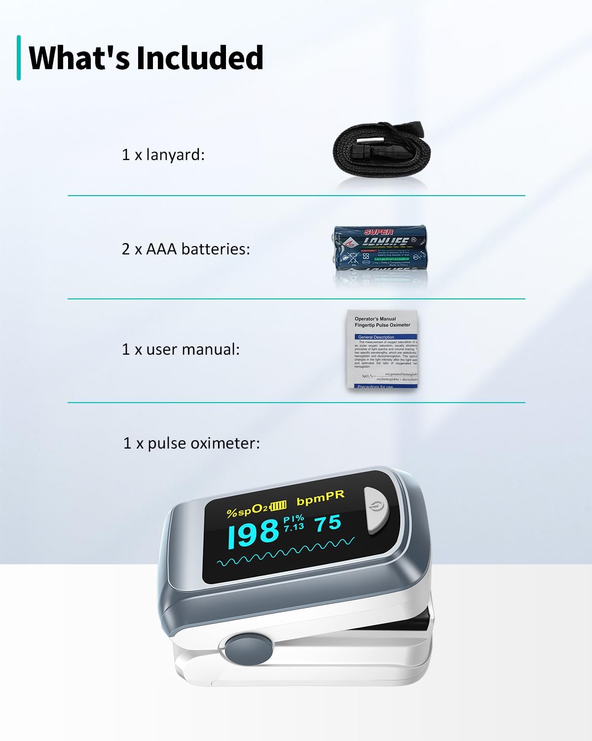 Pulse Oximeter HealthTree