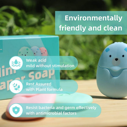 travel paper hand washing soap pack of 2