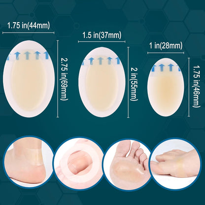 Anti-Chafing Foot Pad  pack of 12 pices
