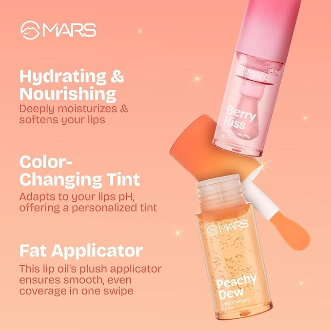 MARS Color Changing Lip Oil (03-BERRY KISS)