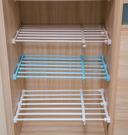 Adjustable Wardrobe Storage Rack