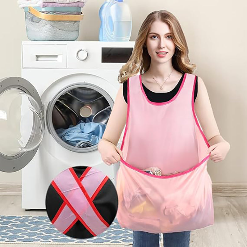Portable Sleeveless Laundry Apron