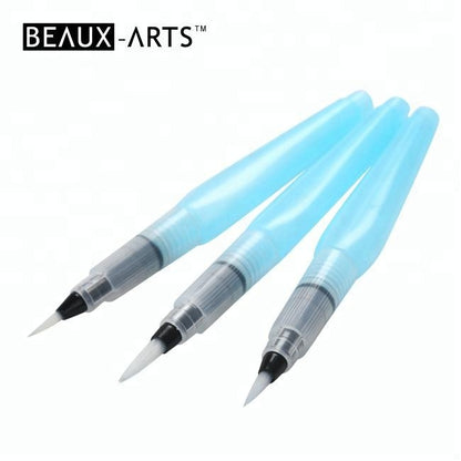 Plastic Handle Waterbrush Pen Pack of 3