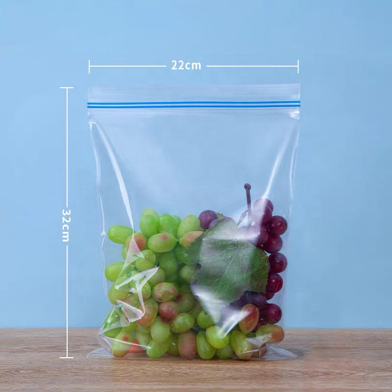 Plastic Ziplock for Freezing Food Items
