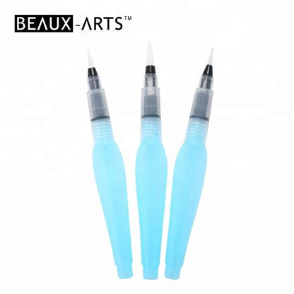 Plastic Handle Waterbrush Pen Pack of 3