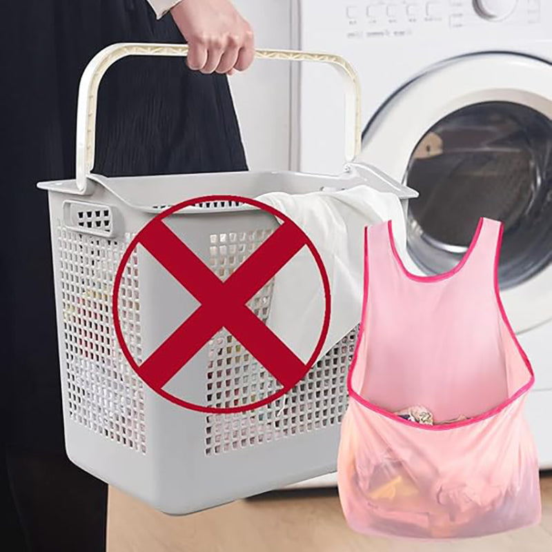 Portable Sleeveless Laundry Apron