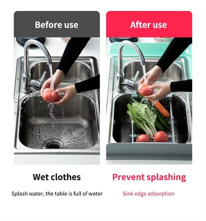 Silicone Sink Water Splash Guard
