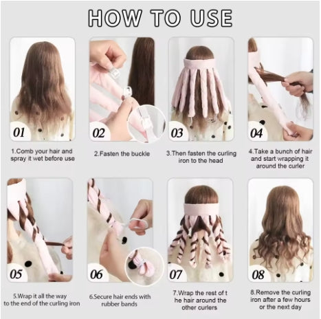 Hair curler manual