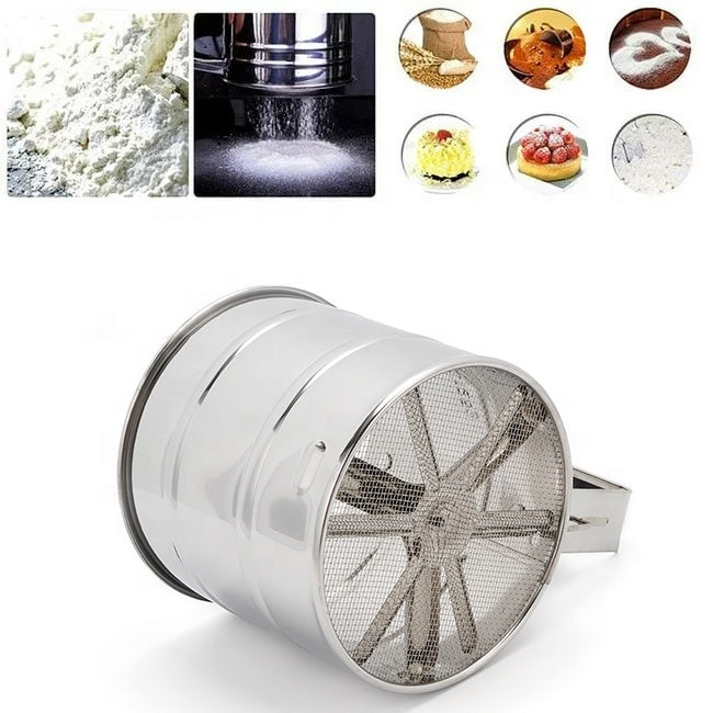 Stainless Steel Hand Held Flour Sifter