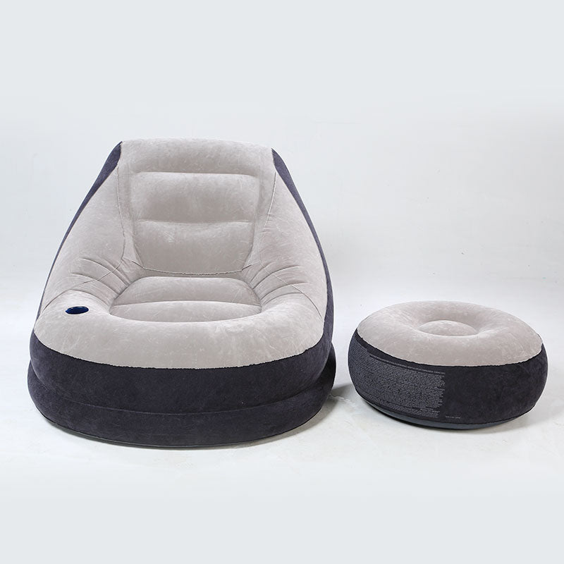 Inflatable Air Lounge Chair with Footrest