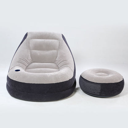 Inflatable Air Lounge Chair with Footrest