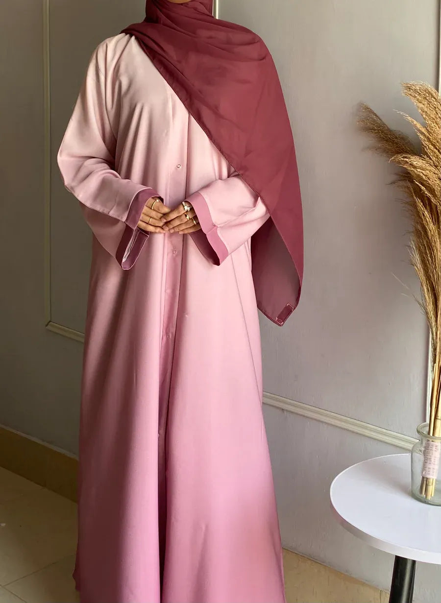 Serenity Abaya - Blush