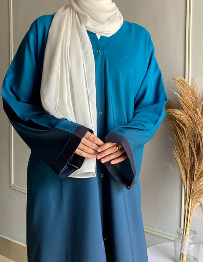 Ombre Serenity Abaya - Dime