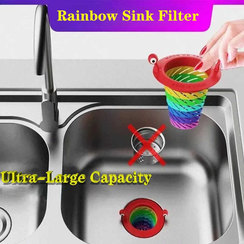 Rainbow Kitchen Sink Filter