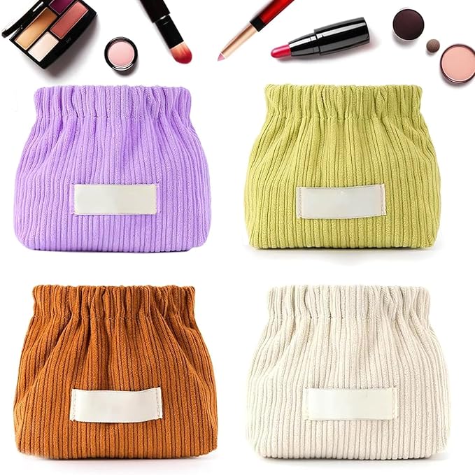 Ideal Gift - Mini Corduroy Elastic Storage Bag