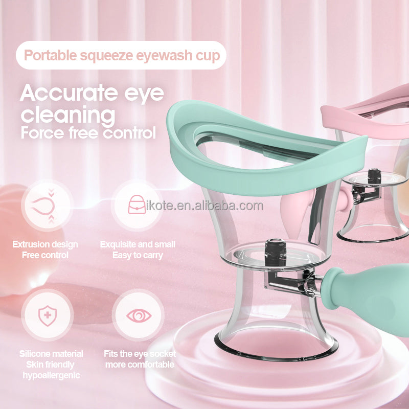 Eye Wash Bottle With Stand Air Pressure