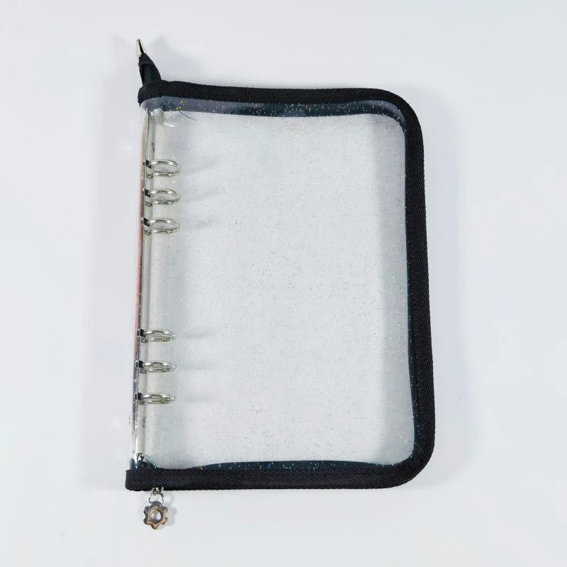 Cute Ins Sparkling Blingbling Binder