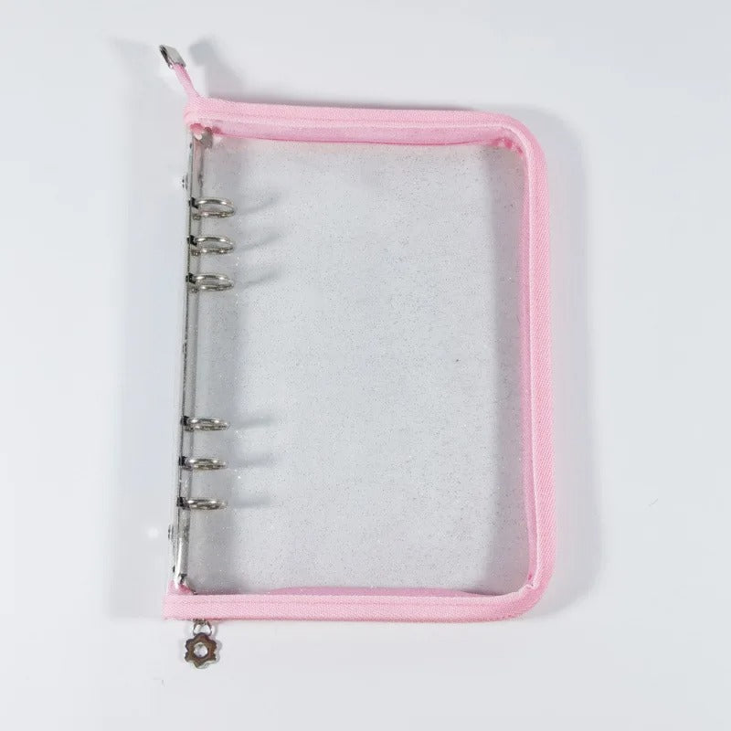 Cute Ins Sparkling Blingbling Binder