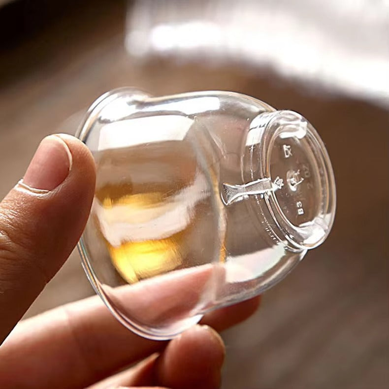 Disposable Transparent Plastic Cups pack of 15