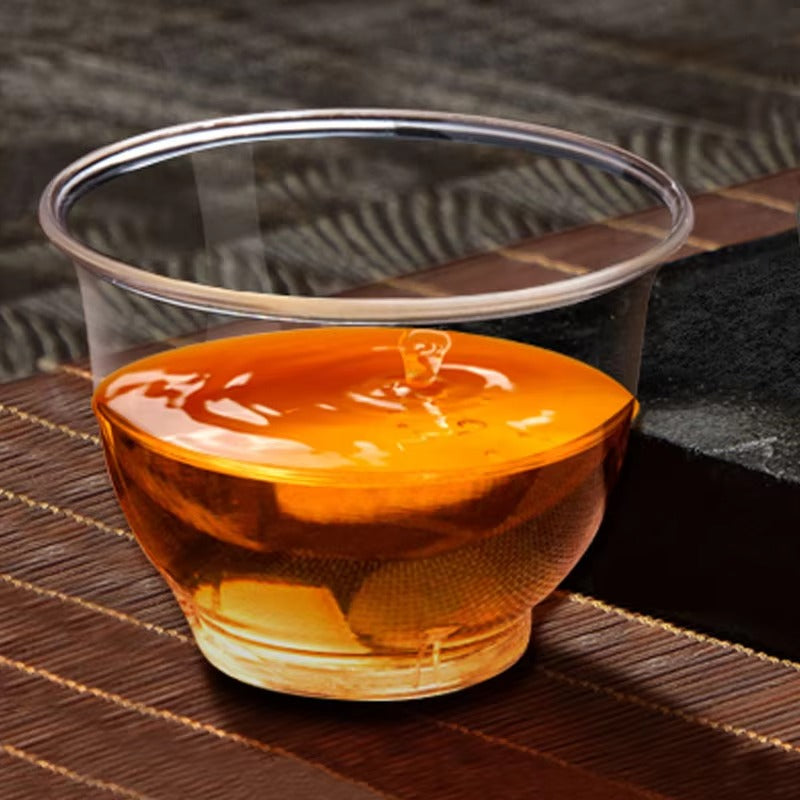 Disposable Transparent Plastic Cups pack of 15